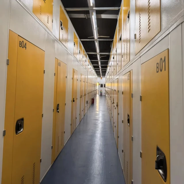 2024 Modern Steel Self-Storage Locker Unit Great Condition Popular Sale for Office Building Use Inexpensive Private Warehouses