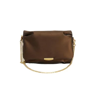 Manufacturer Custom Fashion Ladies Handbags Design Chain Crossbody Bag Luxury Vegan Leather Women Shoulder Bags