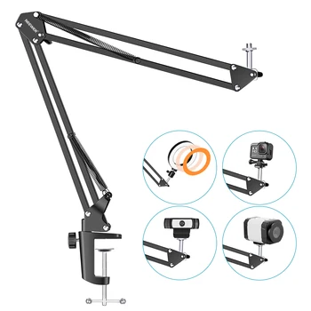 Neewer Adjustable Desktop Clamp Suspension  Scissor Mount Stand Holder for Logitech Webcam C922 C930e C930 C920 C615