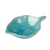 Style feuille bleue