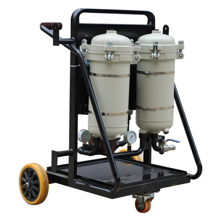 Portable Oil Purifier/oil Plant Filter/stainless Steel Portable Diesel ...