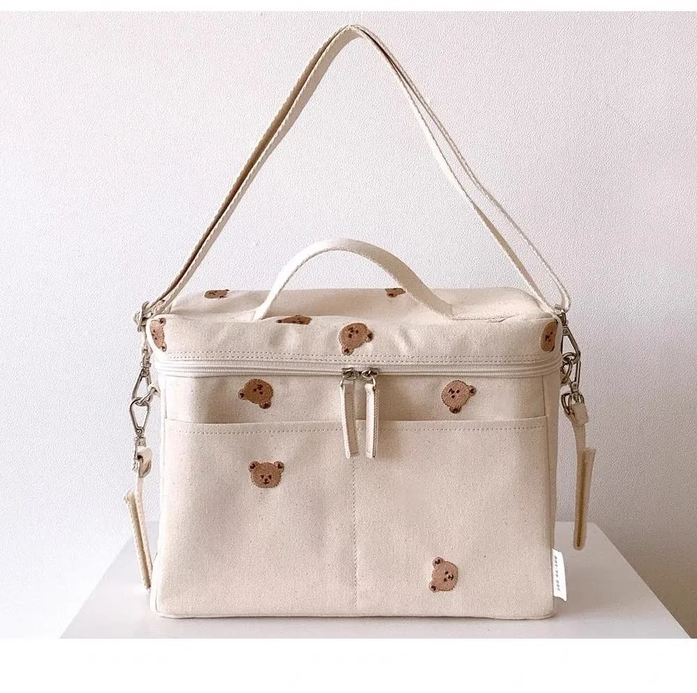 Baby Stroller Mummy Nappy Single Shoulder Bag With Large Capacity For