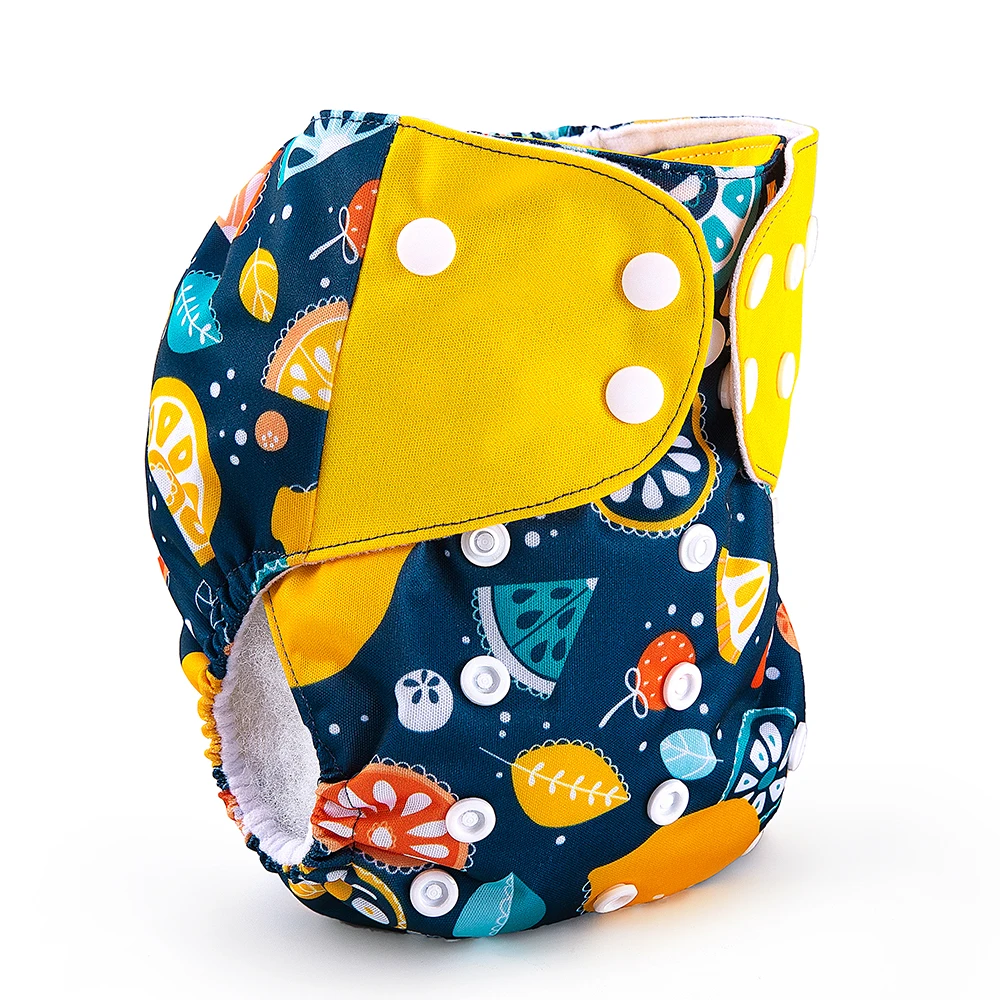 Ecofriendly Cloth Reusable Baby Washable Diapers Baby Cloth Diapers Reusable Washable One Size