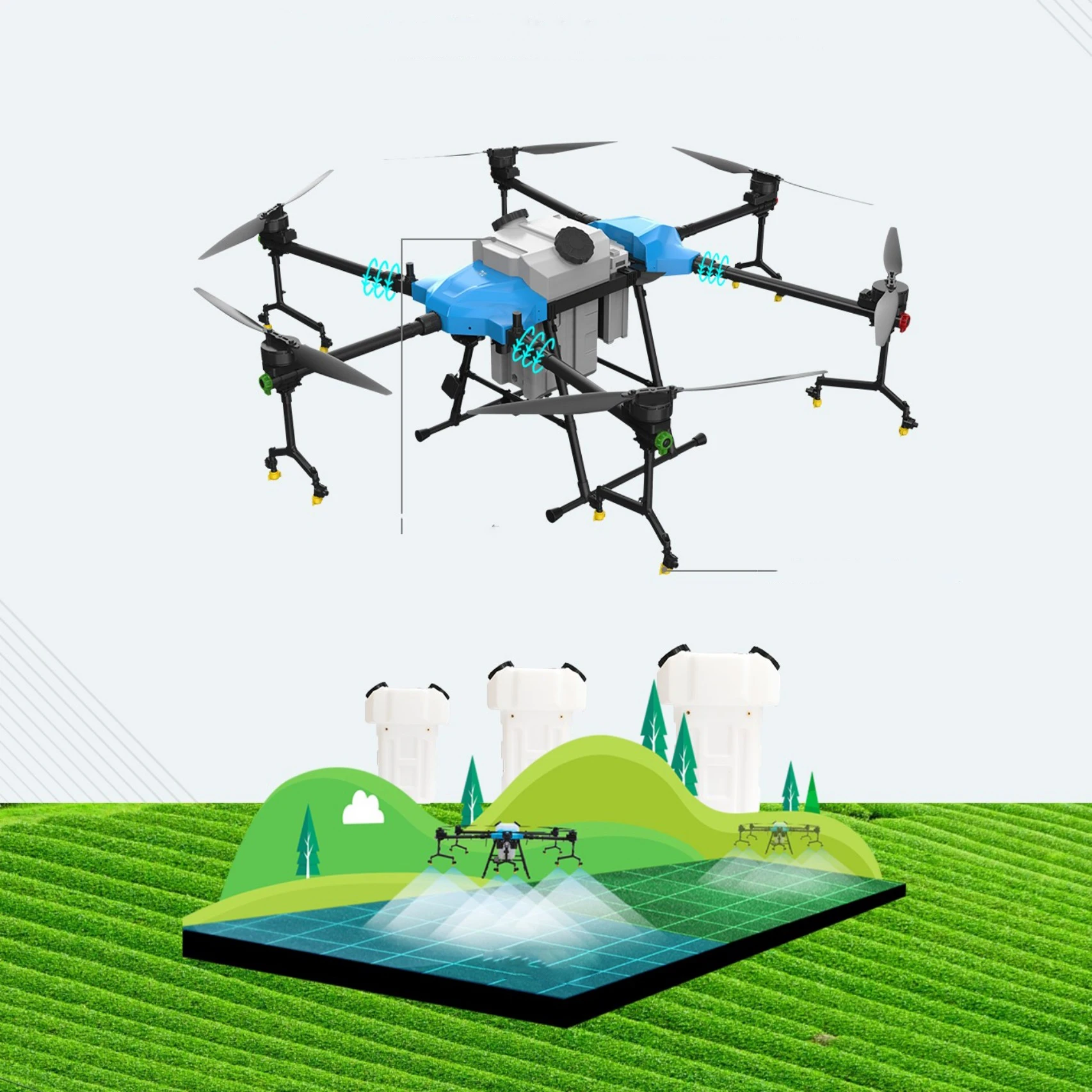 Yuanmu GF-30 30L Agriculture Drone, Yuanmu: Strive for the smart Agricultural more than 100 years