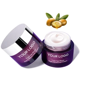 Private Label Retinol & Glycerin Face Cream Anti-Wrinkle Hydration with Collagen Peptides for Day & Night Skin Renewal