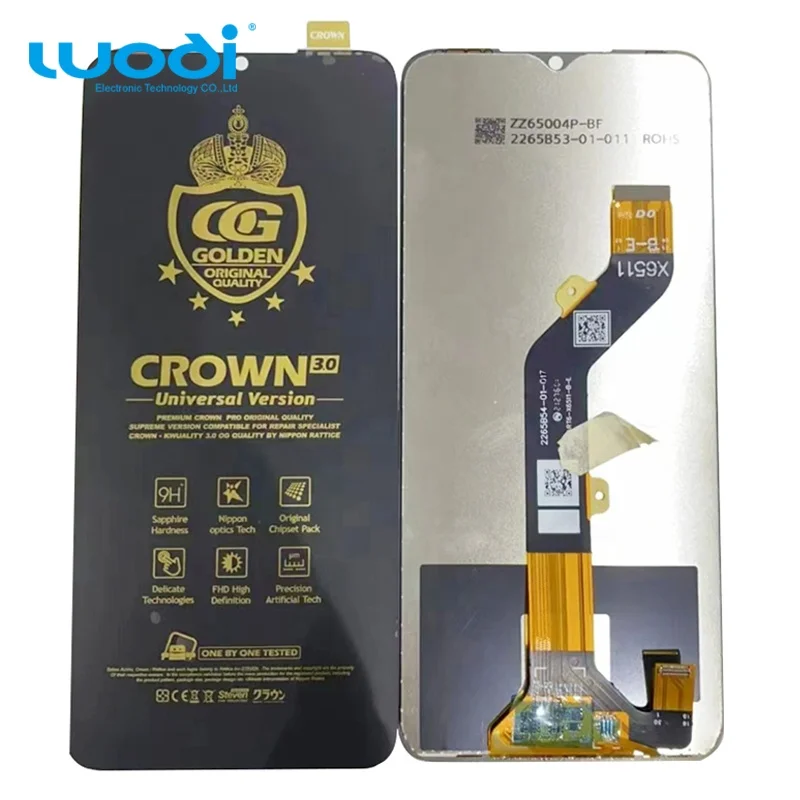 Factory Phone Lcd Screen for Infinix X6716b X6516 X6518 X6833 X570 X559 with Frame Oled Incell Tft Tela Digitizer Assembly Panel