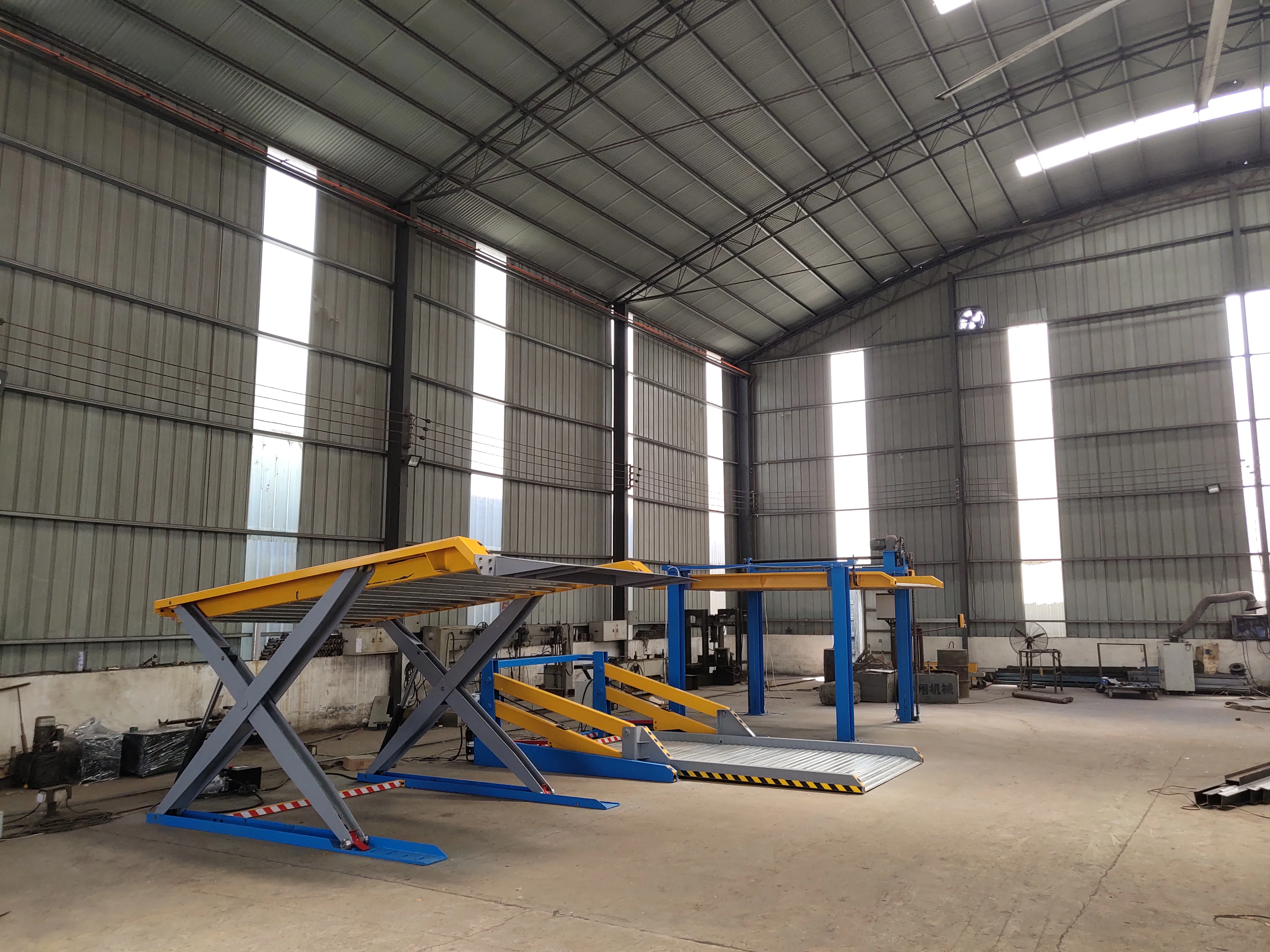 Small Indoor and Outdoor Garage Car Lifts - Two Post Car Lift