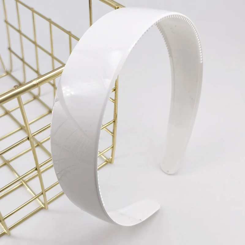 3cm Plastic Headbands With Nonslip Comb Plastic Hair Hoop For Women