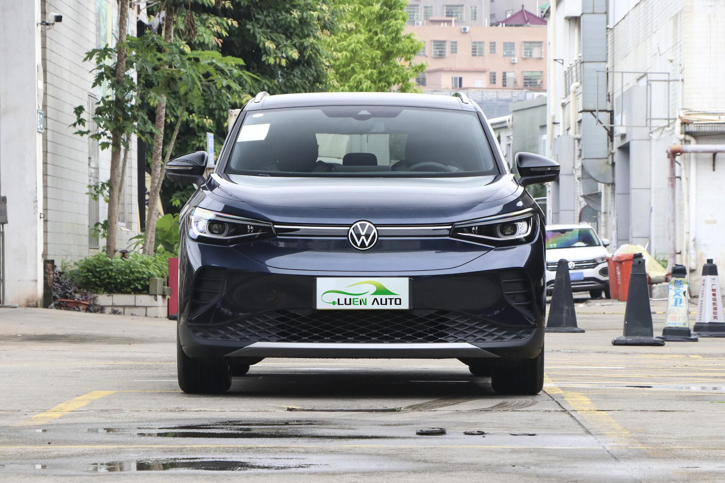 4wd Luxury Ev Suv Vw Id.4 Crozz Prime Electric Super Car Volkswagen Id4 ...