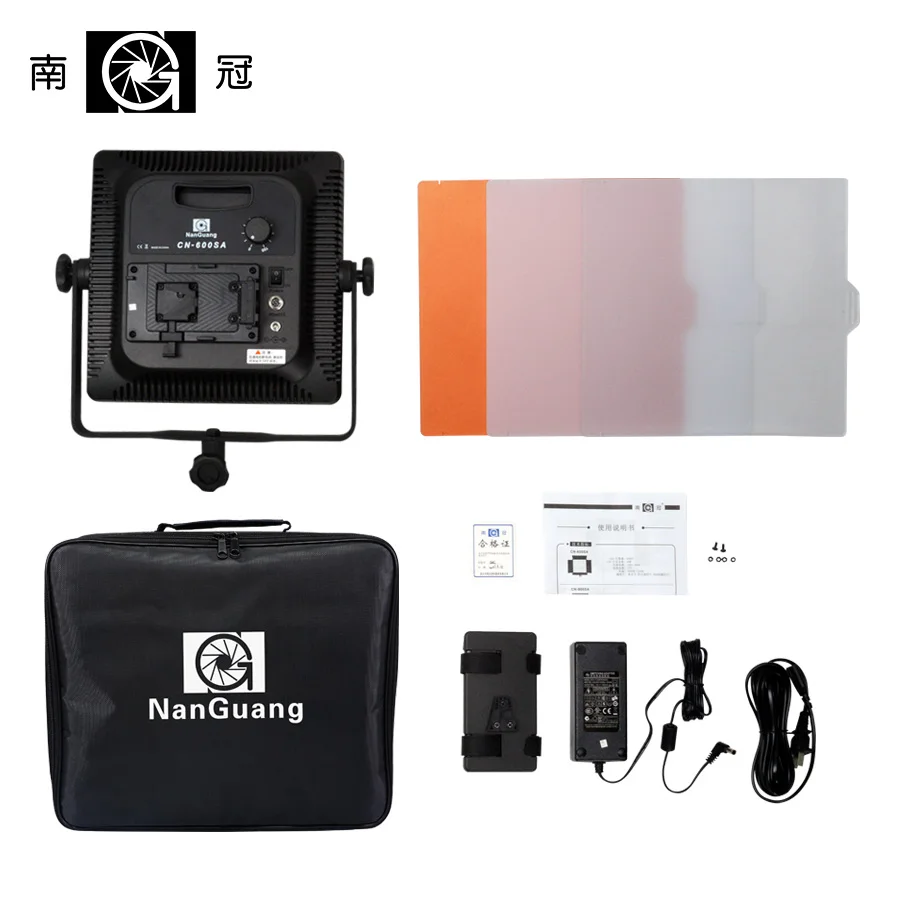 Nanguang CN-600SA LED Studio Panel Light with Dimming Control