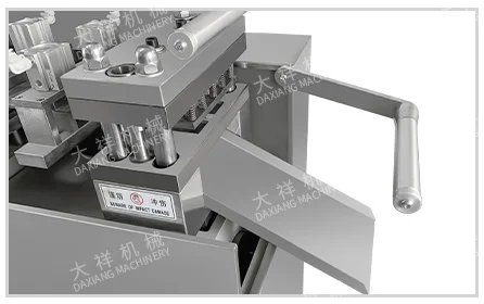 DPP-160 China Manufacturer Widely Use Custom Electric Food Chewing Gum Blister Packing Machine details