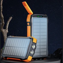 Cheap Price Factory Direct Supply Waterproof Wireless Solar Powerbank 33500Mah Portable Outdoor Phone Charger