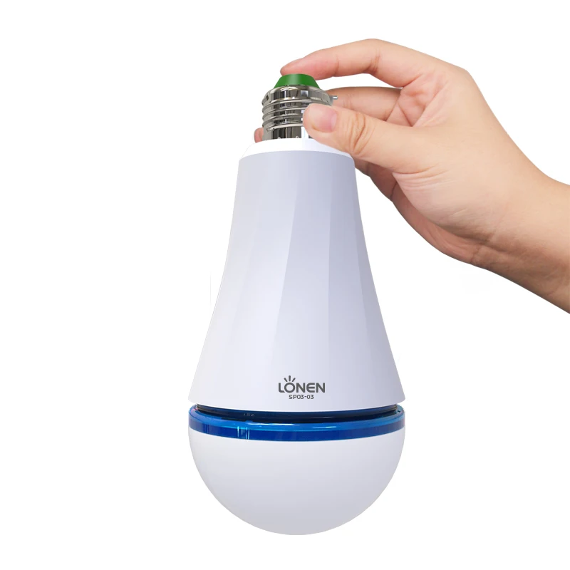 Портативная Аккумуляторная аварийная лампа светодиодная с аккумулятором пластиковый белый литий-ионный крюк 16 Вт