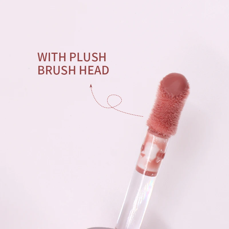 Waterproof Long-Lasting Vegan Lip Tint Moisturizing Lip Gloss Makeup With Custom Logo Lip Glaze Base With MSDS Certificate factory