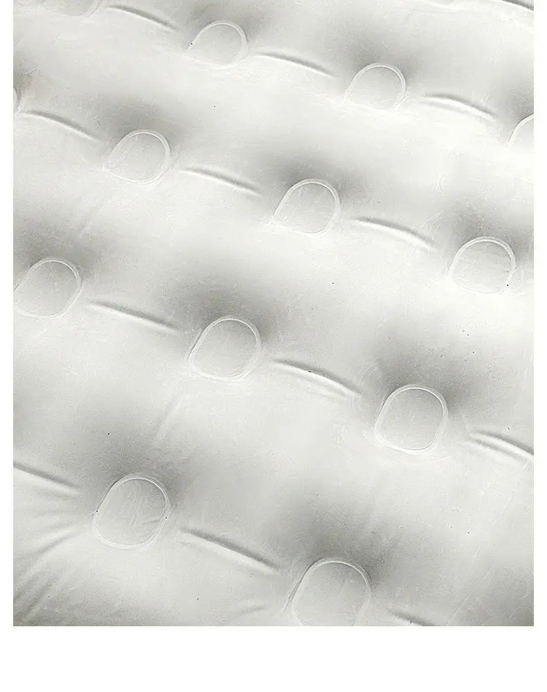 Design moderno Double Air Bed Colchão alta dobrável inflável para atividades ao ar livre para parques de campismo