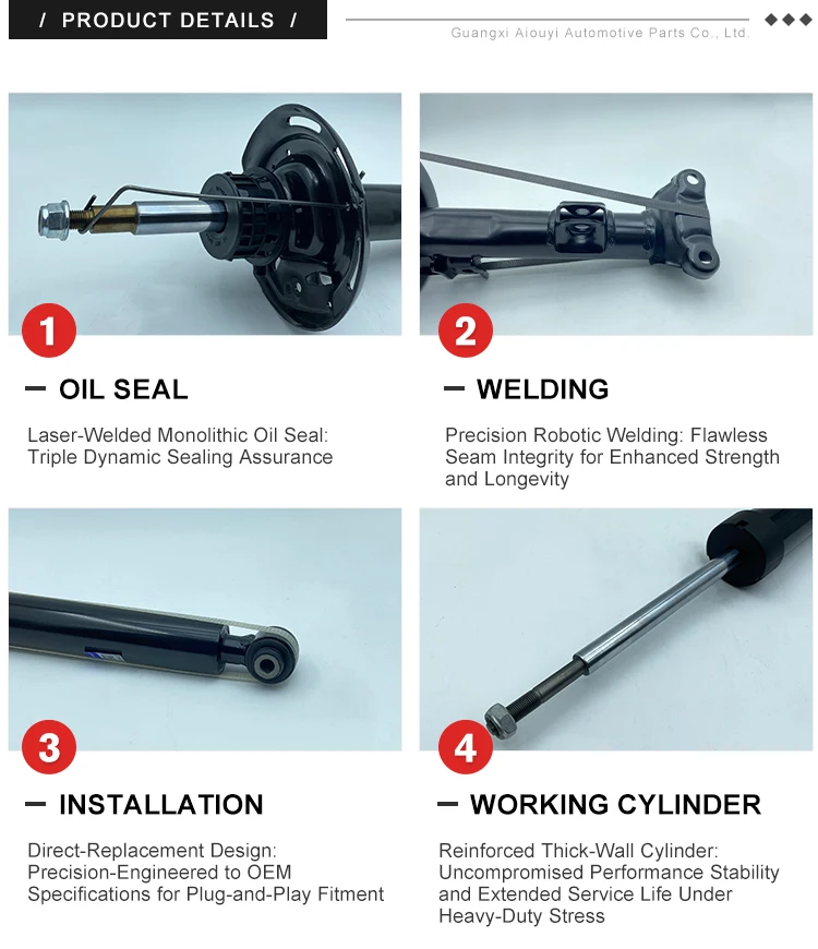 product amortiguadores damper front rear shock absorber with coil spring for hyundai tucson kia sportage-4