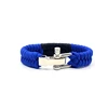 Blue with silver buckle