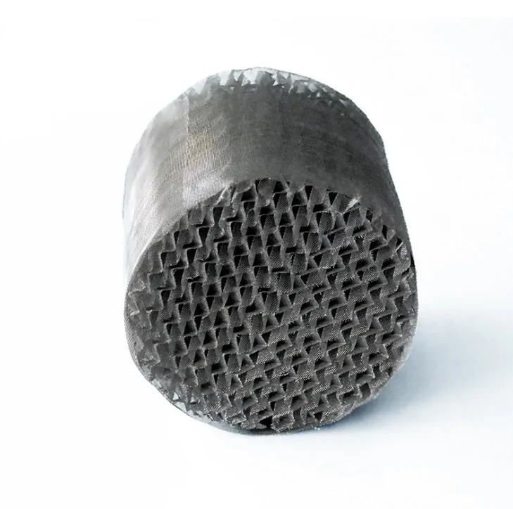 Metal Wire Gauze Packing Structured Packing Stainless Steel Metal Wire Mesh Corrugated Packing