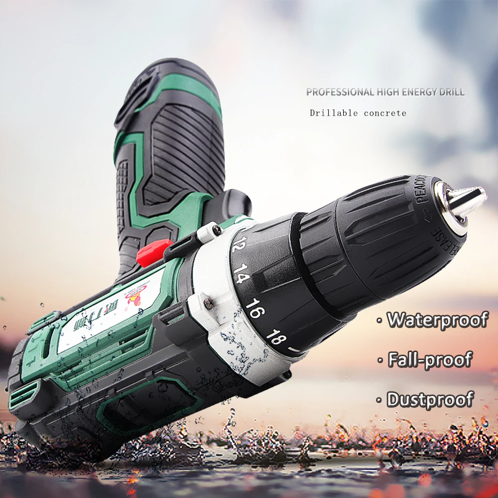 Portable Mini Cordless Drill Kit Tools Set Cordless Nail Drill Set