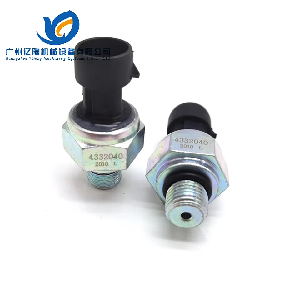 4332040 Excavator Sensor Oil Pressure Switch 4332040 Excavator Pressure Sensor Switch for EX200  EX220 ZAXIS200