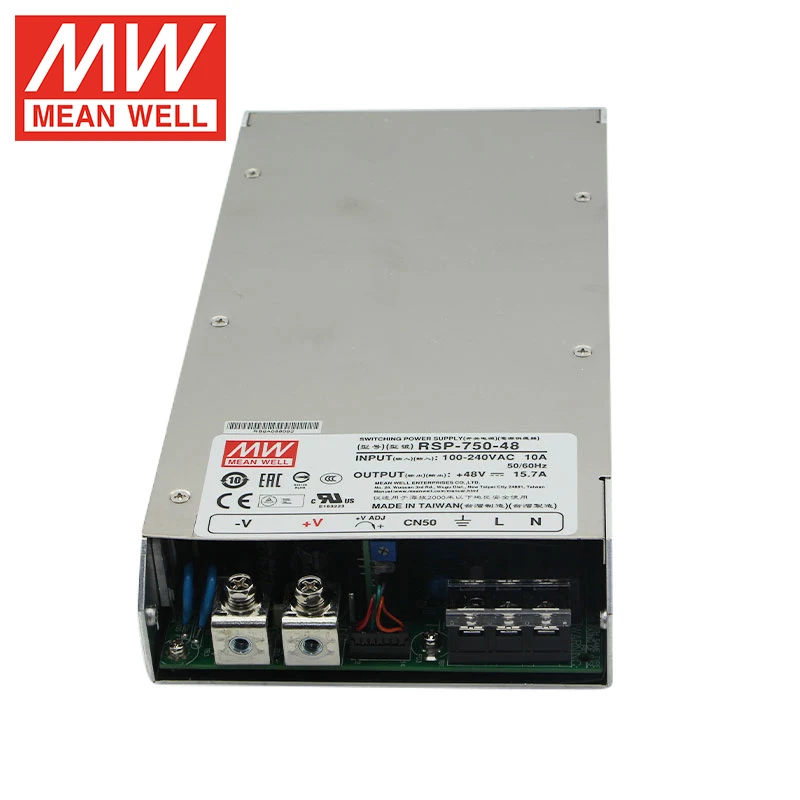 Mean Well RSP-750-48 Power Supply - 750W, 48V, 5-Year Warranty