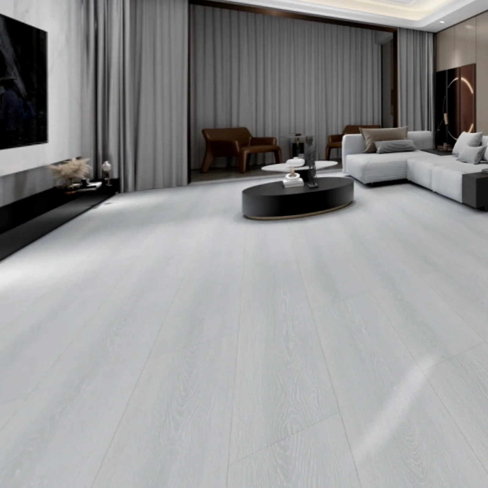 Rich Patterns  Strong Household Laminate Flooring Anti-static Flooring Simple and Easy to Install