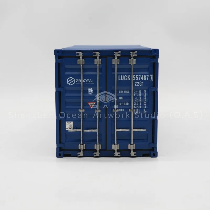 This exquisite WANHAI container model adopts high-quality ABS material. Fully custom made with custom logo and color options. Ideal for shipping business gifts and exhibition display. We are the manufacturer supporting wholesale of this fine scale product for logistics & marine industry.Amber@vesselmodel.com Tel：+86 18038048785