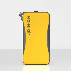 MAKE AIR Yellow Active fresh air electric masking smart wearabl usb portable personal air purifier 2021 NO 2
