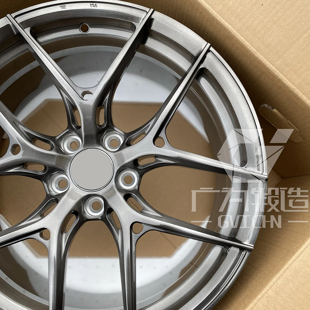 GVICHN G20 Wheels Brushed Dark Clear 5-112 5-120 5-114.3 New Condition 100mm PCD 50mm ET Exclusive  Styling  custom car wheels