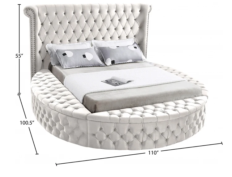 Upholstered Queen Platform Bed Modern Classic Upholstered Queen Bed Round Platform Bed Buy