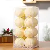 7cm 16pcs crackle ball (yellow)