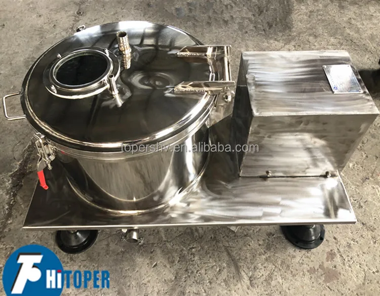 Filtration Centrifuge With Filter Bag to Filter Suspensons in Fluids
