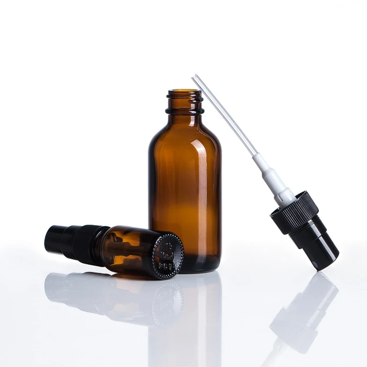 5ml 10ml 15ml 20ml 30ml 50ml 100ml Empty Amber Round Mist Spray Glass Perfume Bottle Essential Oil Glass Bottle