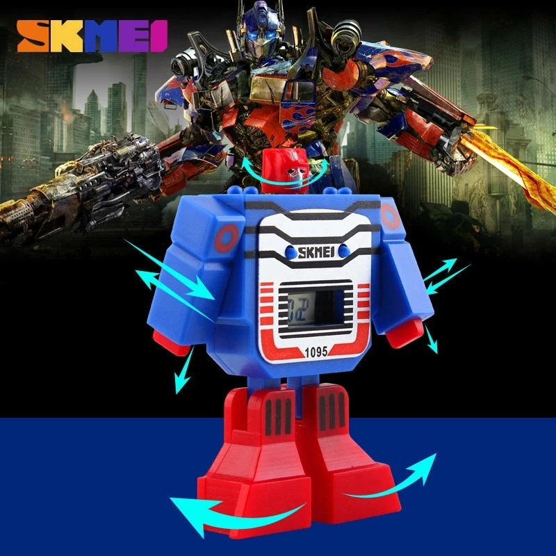 SKMEI 1095 Cartoon Kids Digital Wristwatch