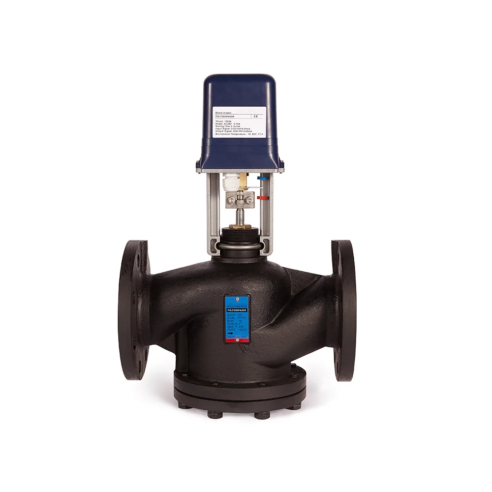 Factory Price HVAC System Pressure Independent Regulating PICV Control Valves with Electric Actuator