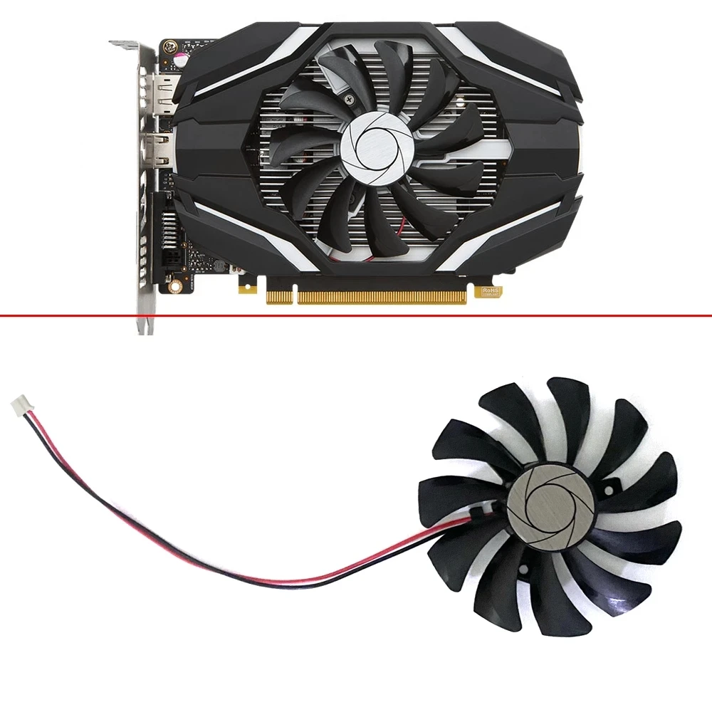 Stolt Sightseeing Anzai New 85mm 2pin 0.57a Ha9010h12f-z Gtx1050 Gpu Fan For Msi Geforce Gtx 1050  2g Gtx 1050ti 4g Oc Graphic Card Cooling Fans - Buy Fan Product on  Alibaba.com