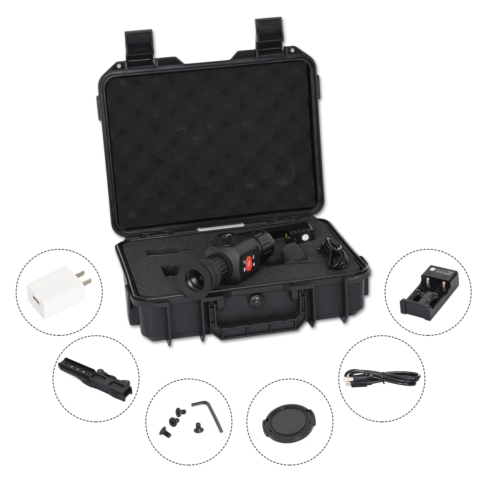 Handheld Small Cheap Thermal Imaging Infrared Monocular Night Vision Hunt Scope Thermal  Monocular