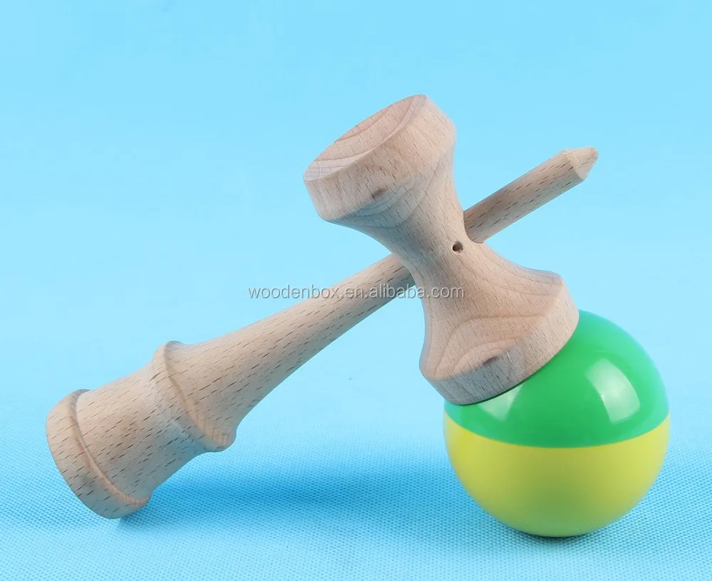 Marble Painted Kendama Made in Honrui Kendama Factory