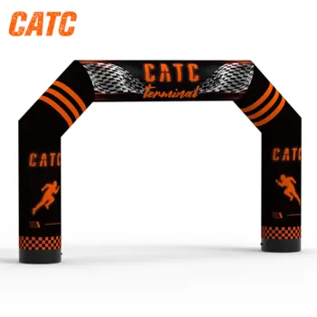 CATC Racing-themed Arco Customized Printing Inflatable Events Arch Outdoor Waterproof Advertising Arch for Sports