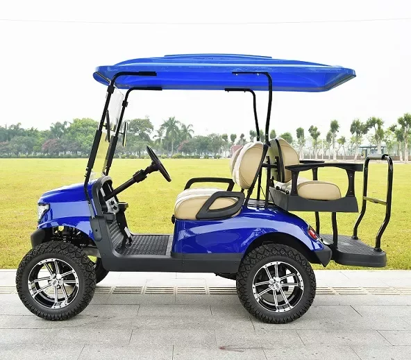 72v Ac System 4x4 Long With Ce Electric Utility Off Road Golf Cart For