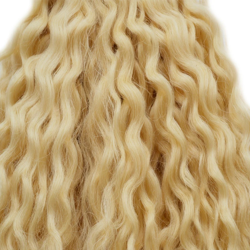 30*200cm Single Drawn Screw Curly Hair Extensions for Dolls