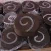 20850-Rollo de pastel de chocolate PU squishy