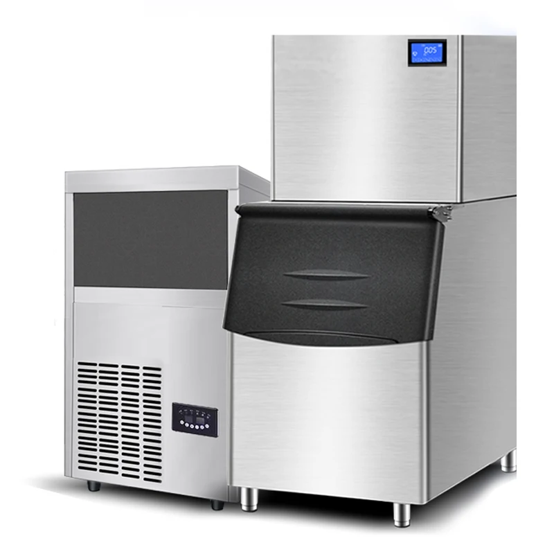 Cube Ice Maker Commercial Ice Making Machine High Quality Stainless ...