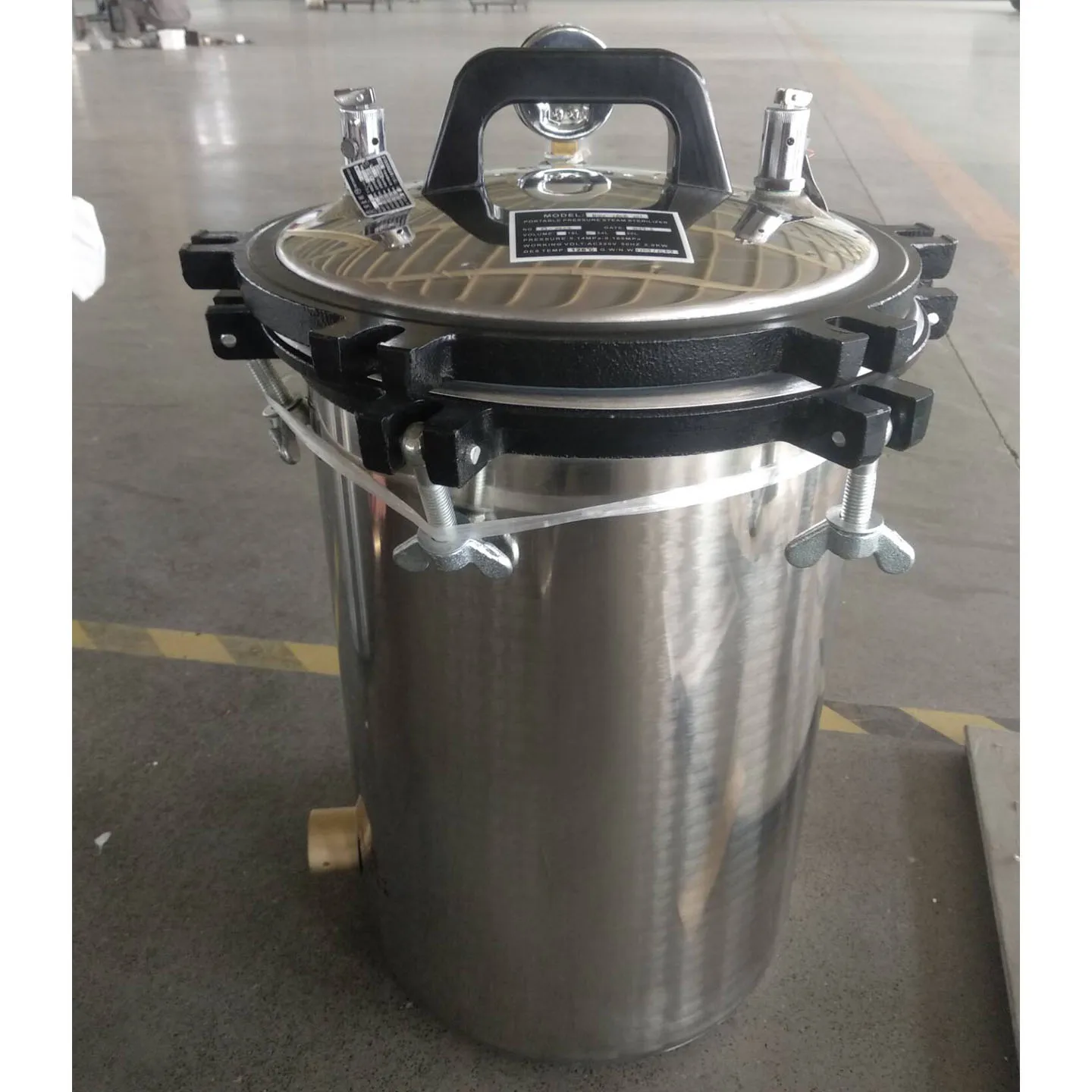 DW-280B 18L 24L 30Lポータブル高圧蒸気滅菌器オートクレーブ