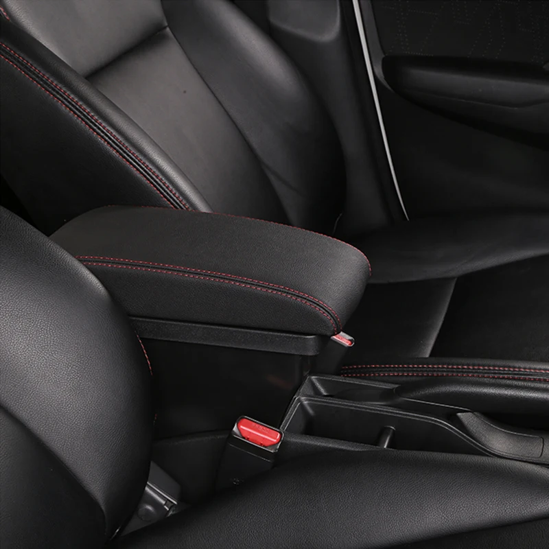 product hot sale car interior accessories multicolor optional armrest box for volkswagen jetta santana car armrest car console box-4