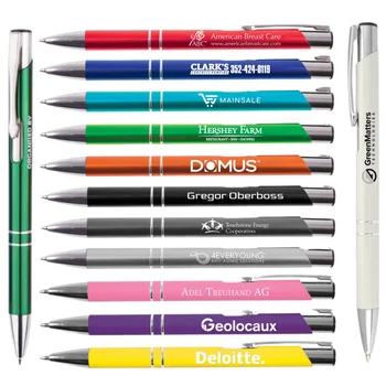 Haotian  Top-selling Promotional Aluminum  Ball Point Pen Sleek Design, Factory Direct Prices