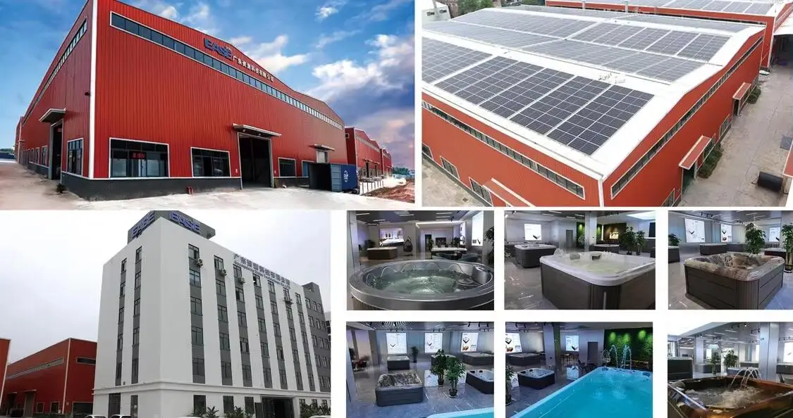 7 People Freestanding Hot Tub with 30 Jets and 1.9M Length for Outdoor Spas and Whirlpool