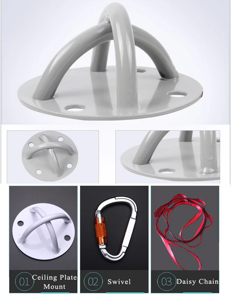 High Quality Wholesale Custom Cheap yoga hammock with handles flying aerial swing
