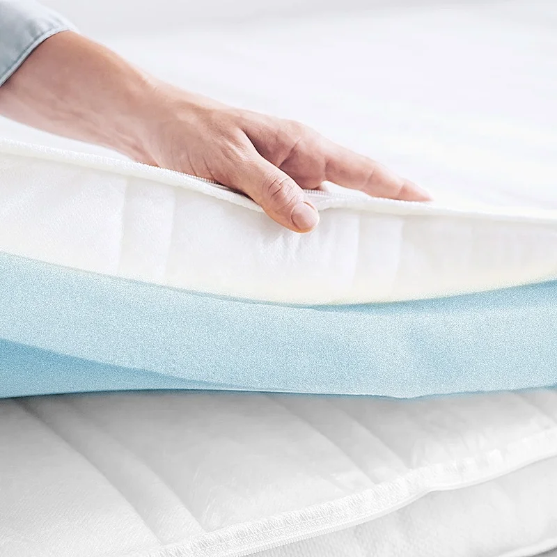 Soft Cooling 2 Inch To 4 Inch Mattress Topper Pressure Relieving Anti
