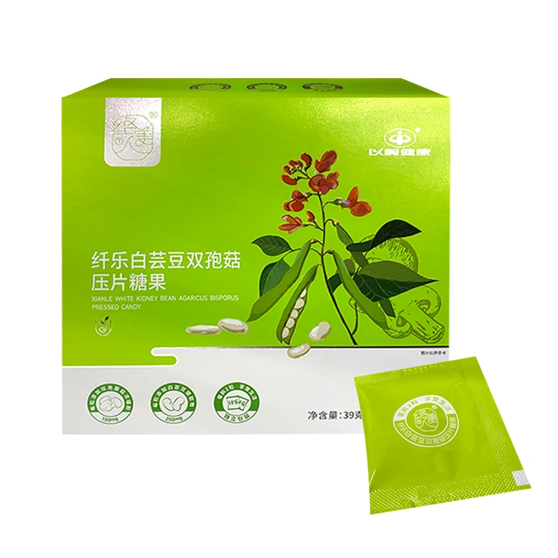 White Kidney Beans Agaricus Bisporus Tablet Candy Lose Weight Block